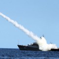 Kaszpi-tenger (Oroszország) Egy orosz fregatt rakétát lő ki. Nekik pláne tetszik.
