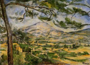 Mont Sainte-Vctoire, ahogy Cézanne látta