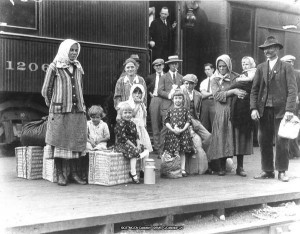 Magyar bevándorlók Kanadába az 1920-as években.