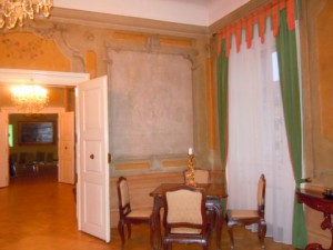 Barokk szobarészlet